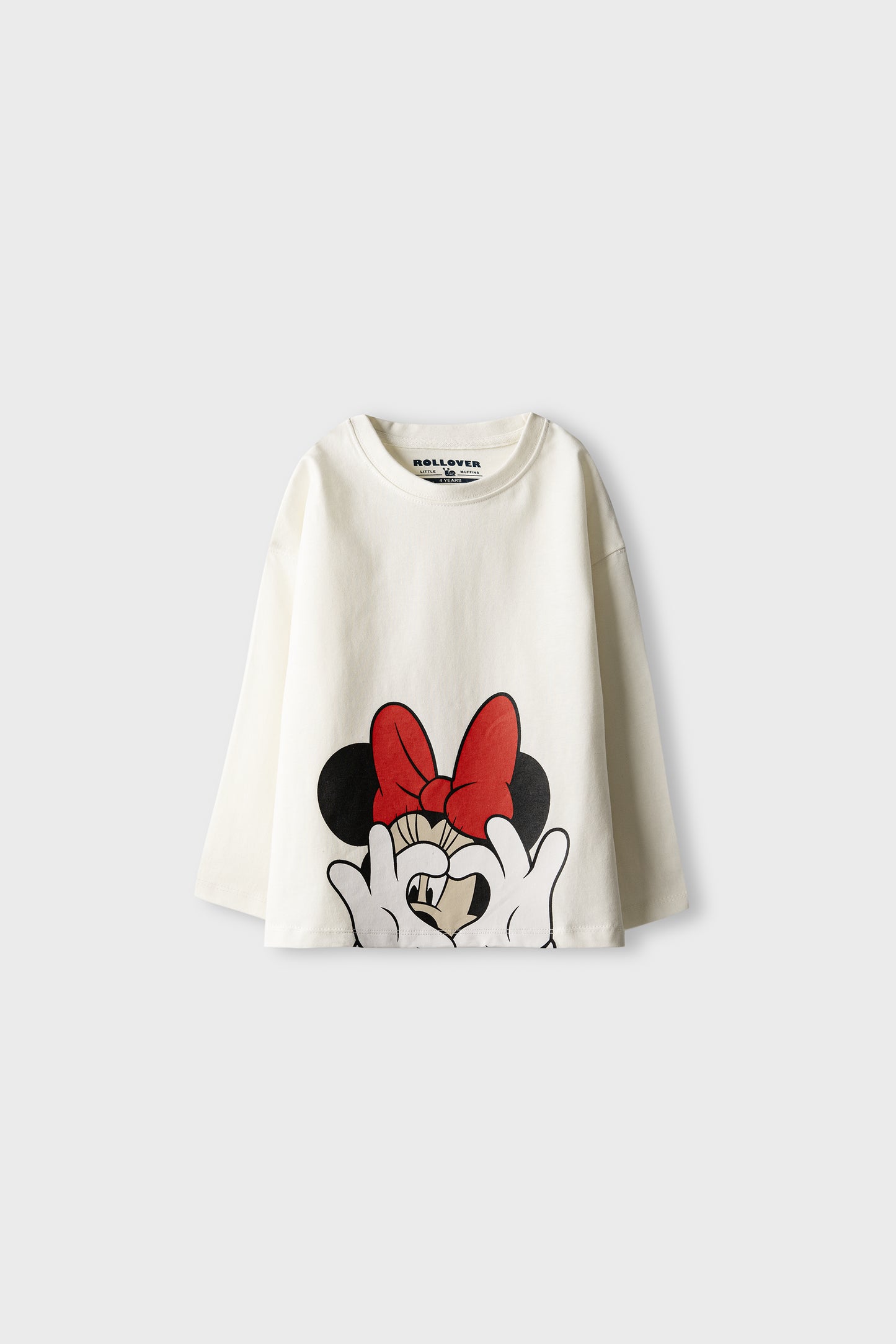 Girls Minnie Bow Graphic Tee