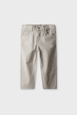 Boys Oatmeal Straight Fit Twill Pants