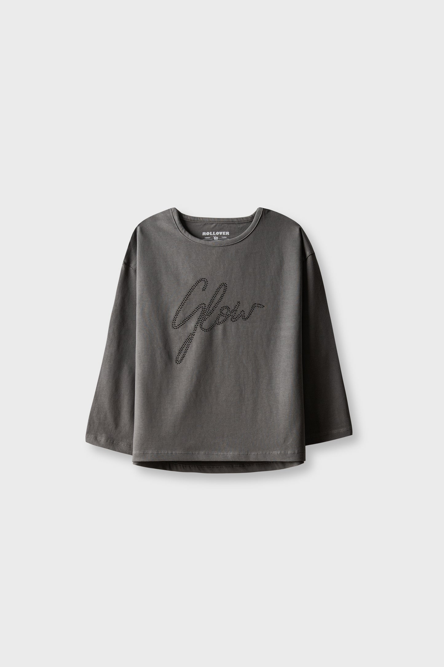 Girls Charcoal Muse Drop Tee