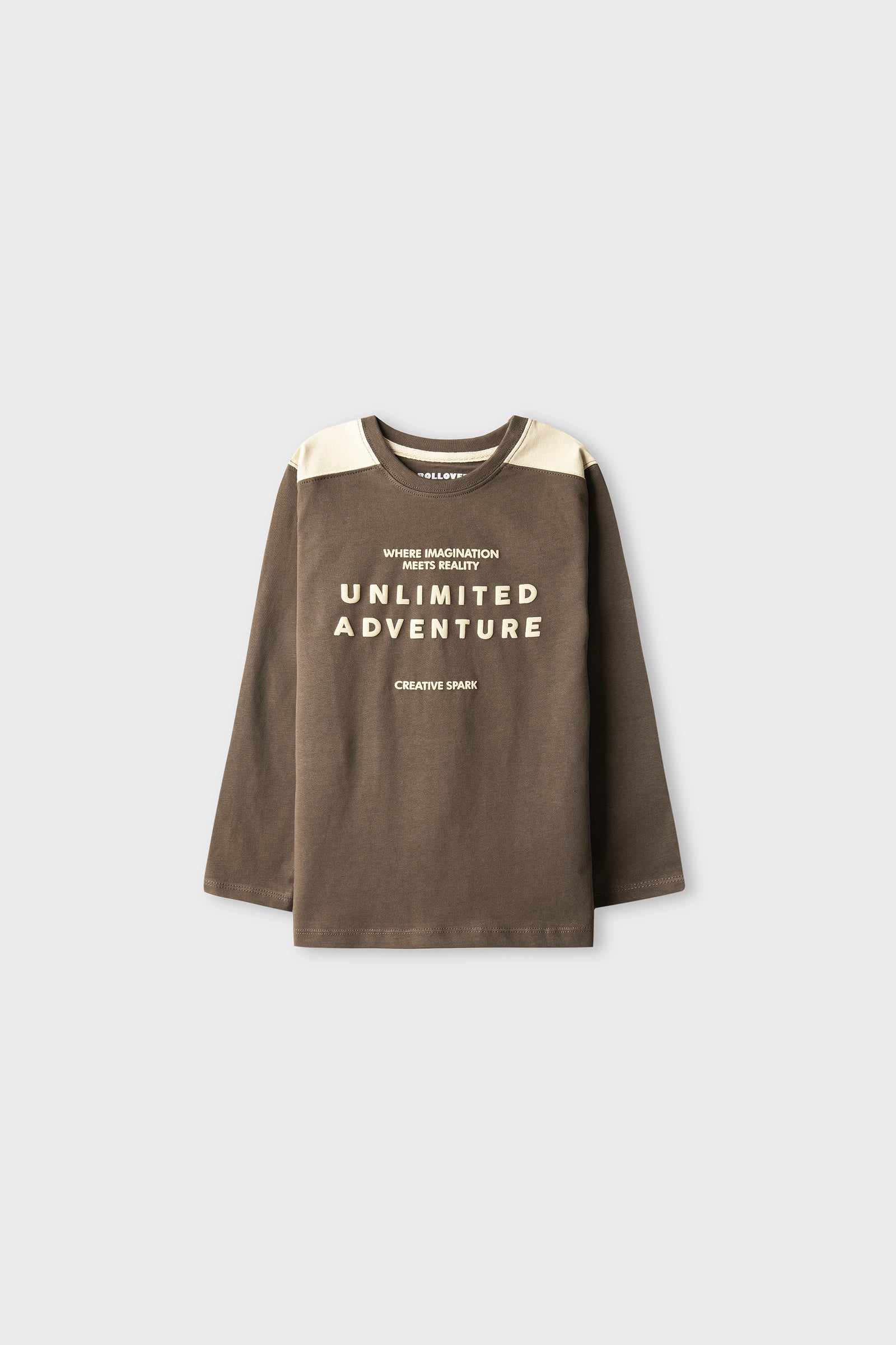 Boys Unlimited Adventure Chocolate Jersey Tee