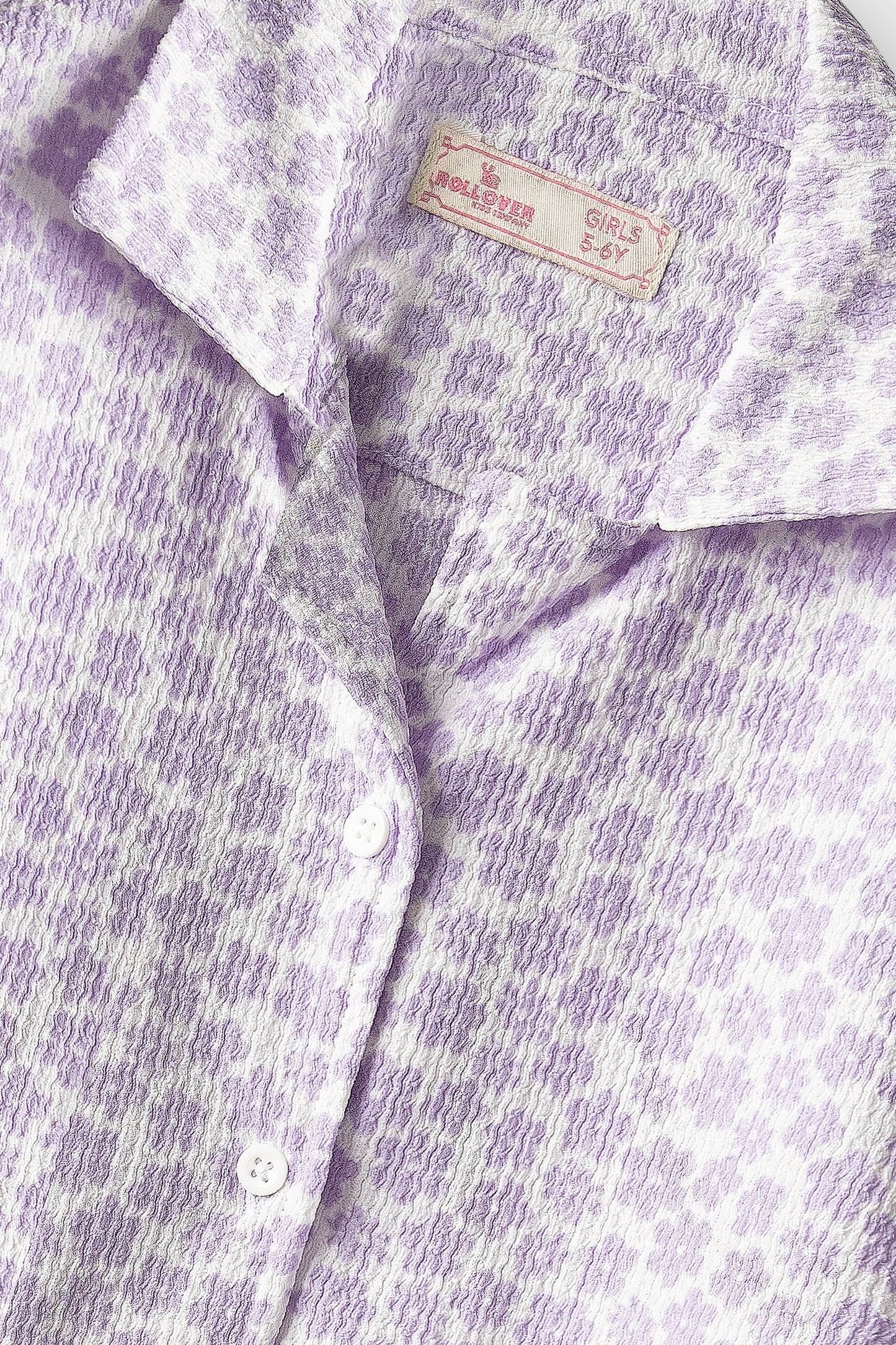 Purple Bloom Western Cotton Top