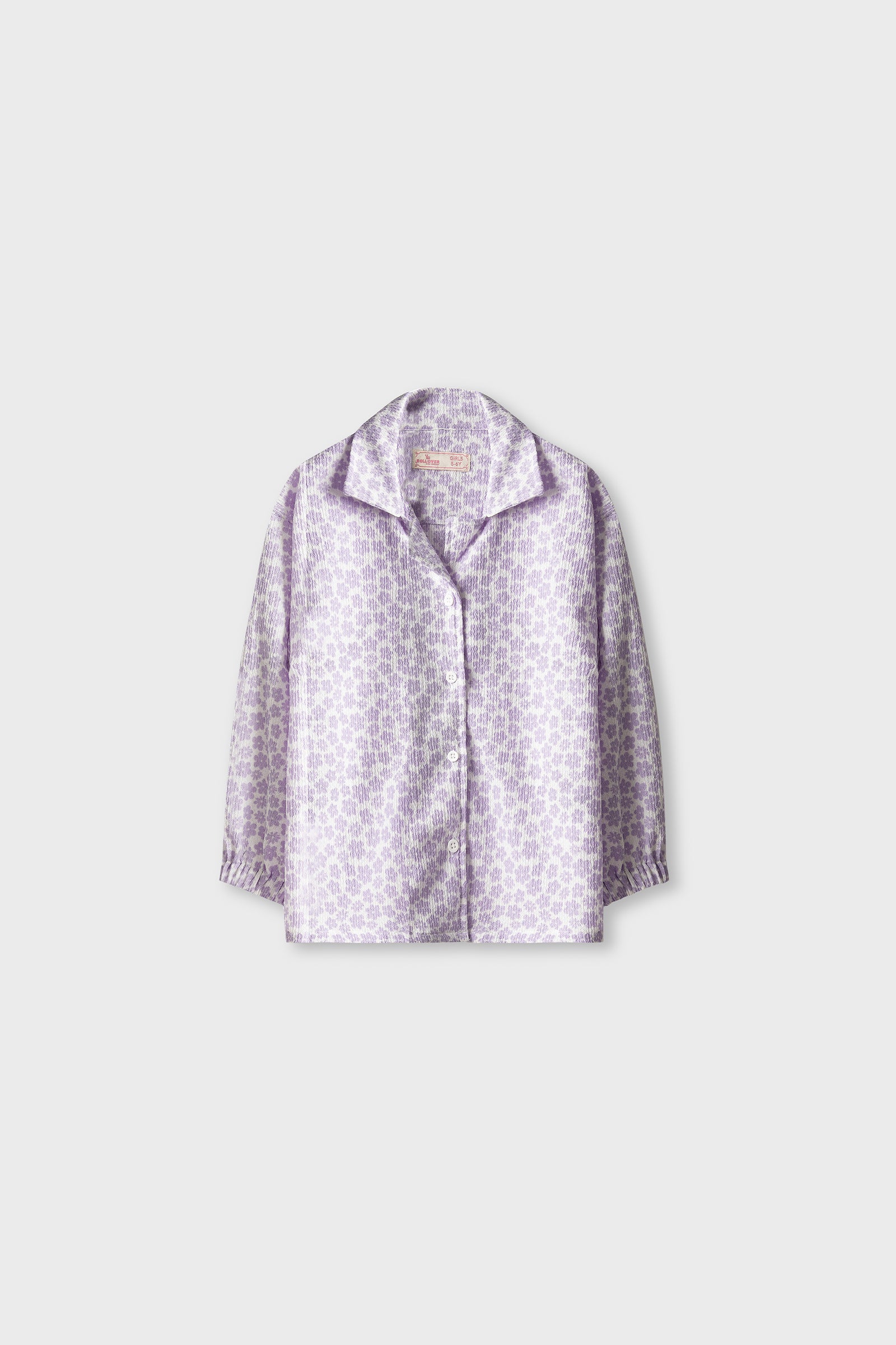 Purple Bloom Western Cotton Top
