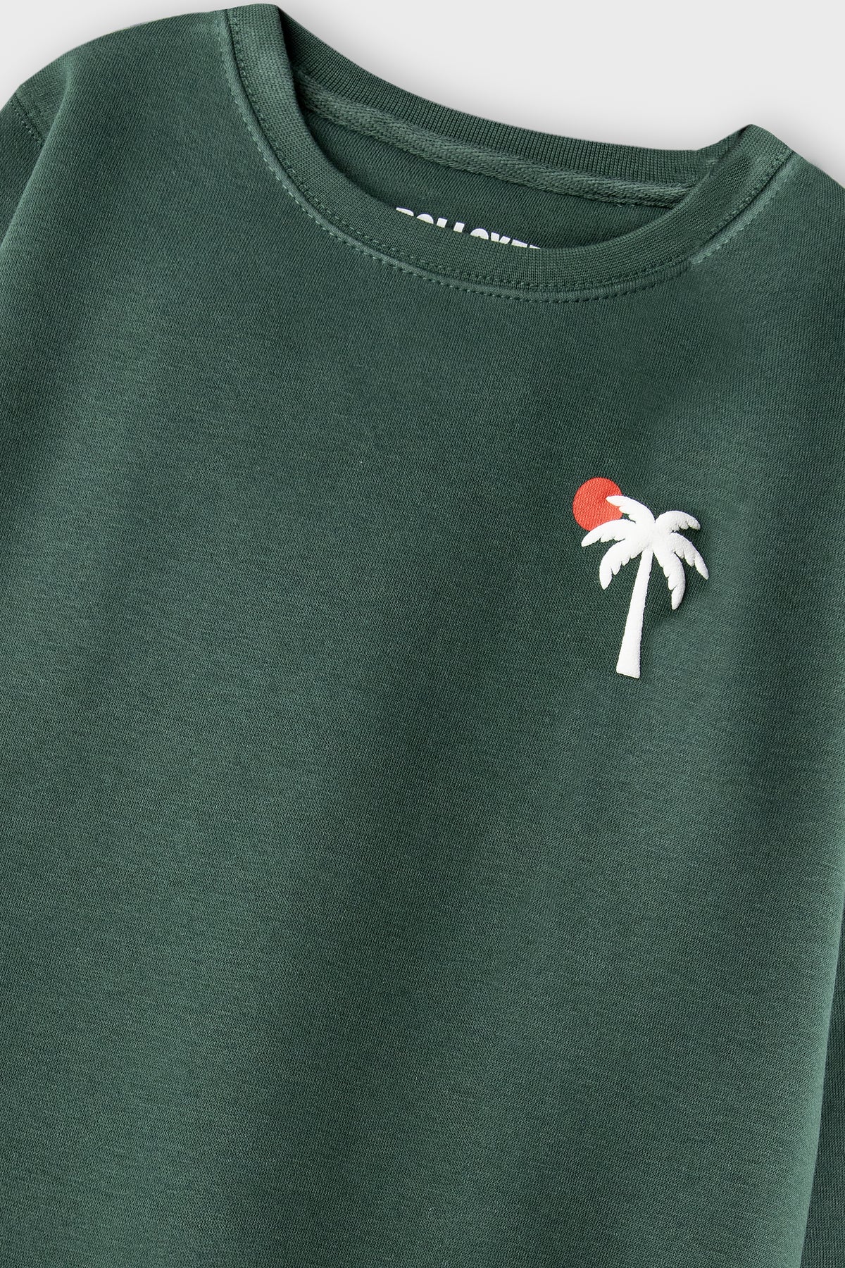 Boys Evergreen Palm Graphic Sweatshirt