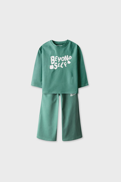 Girls Beyond Self Oversized Co-ord Set