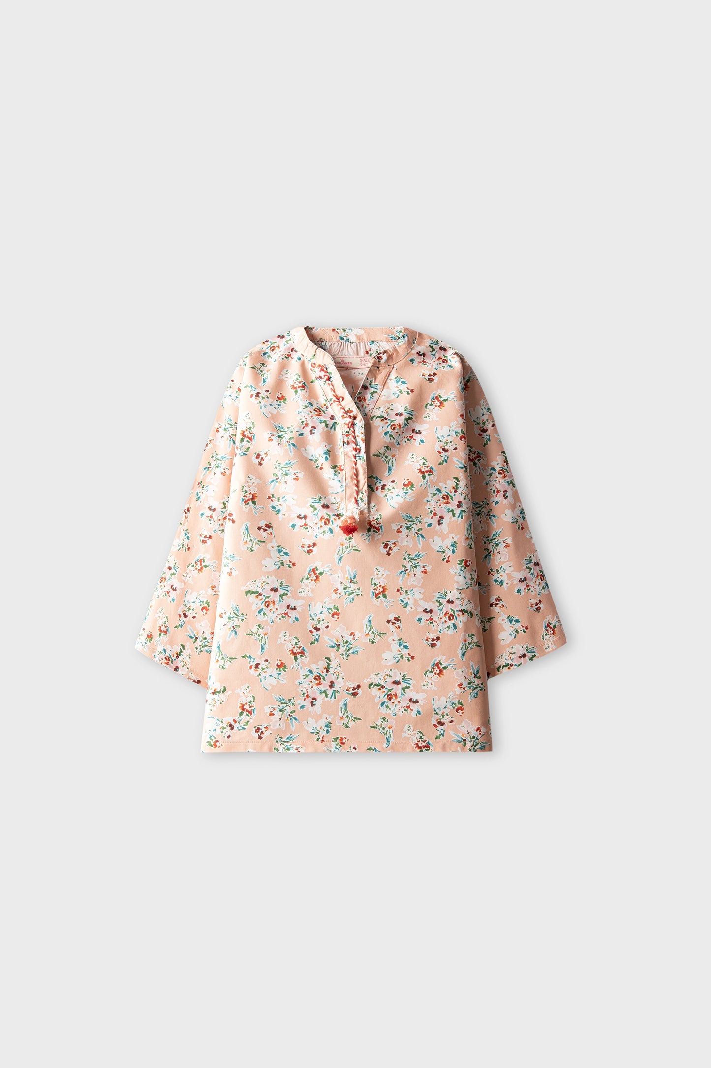 Peach Meadow Floral Top