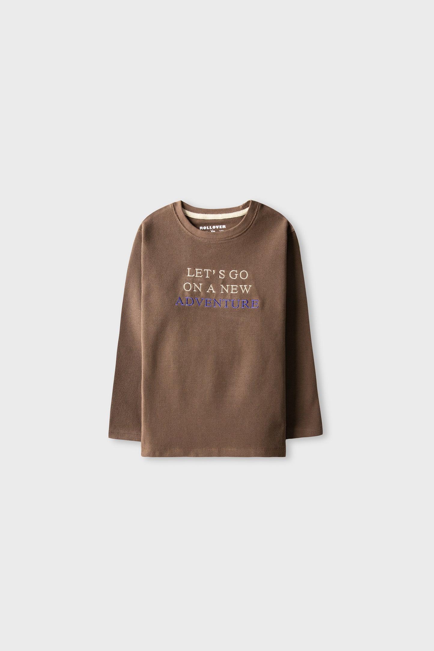 Boys Brownstone Explorer Waffle Tee