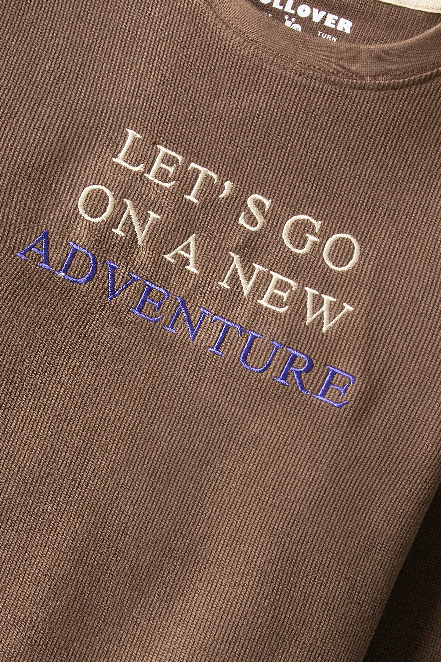 Boys Brownstone Explorer Waffle Tee