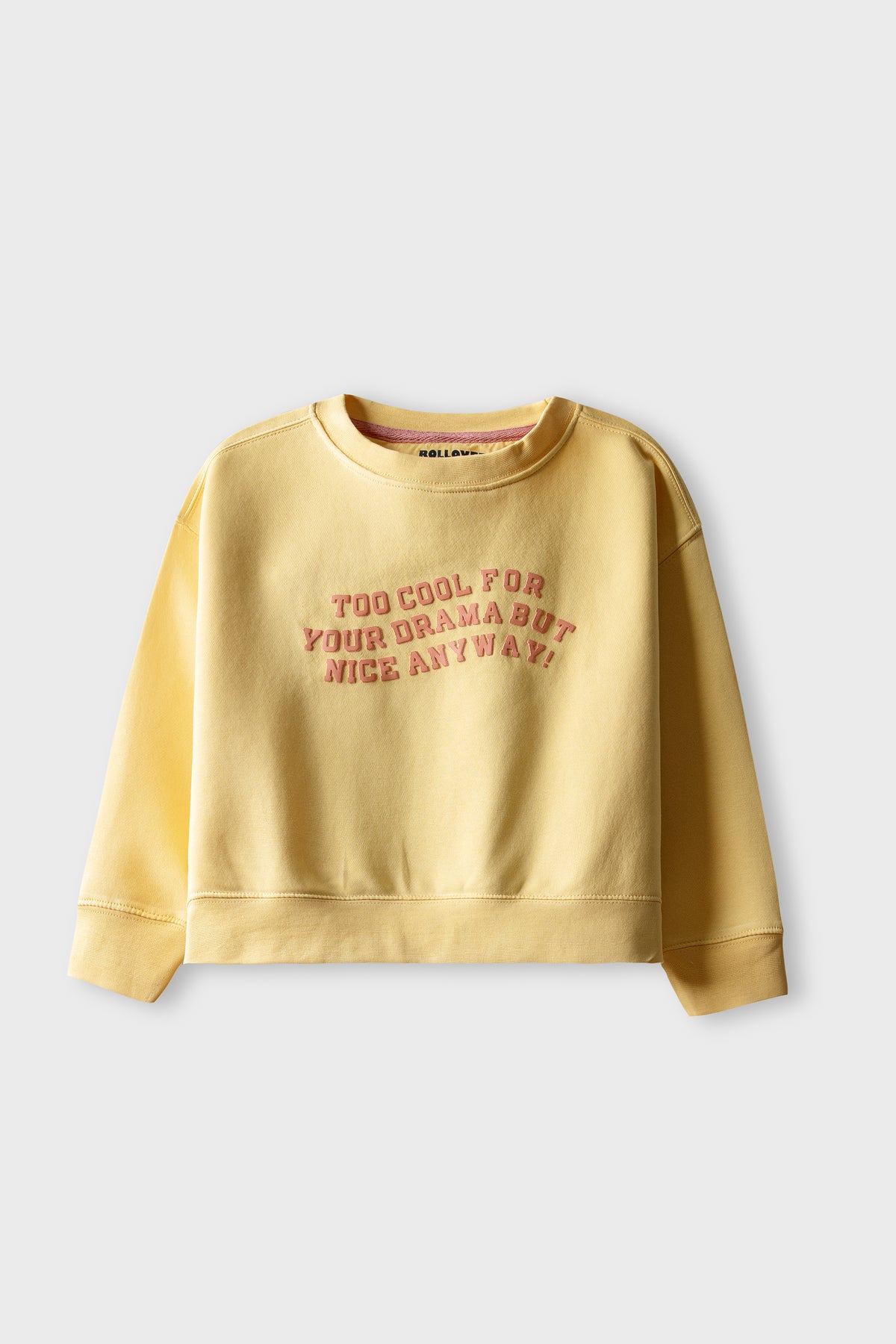 Girls Butter Glow Cropped Fleece Sweatshirt