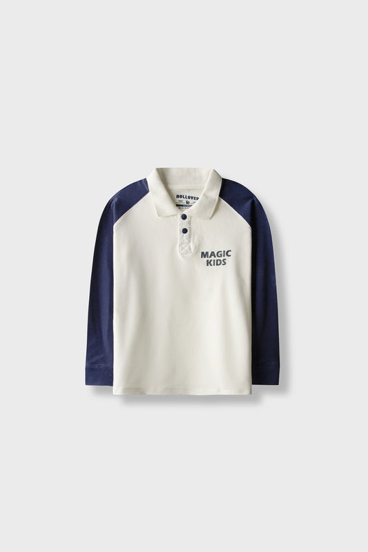 Boys Magic Club Off-White Polo