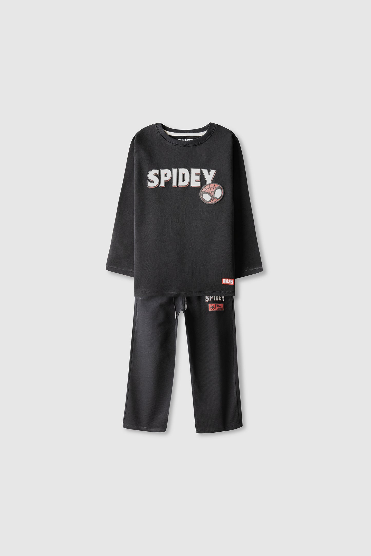 Boys Spidey Marvel Black Co-ord Set