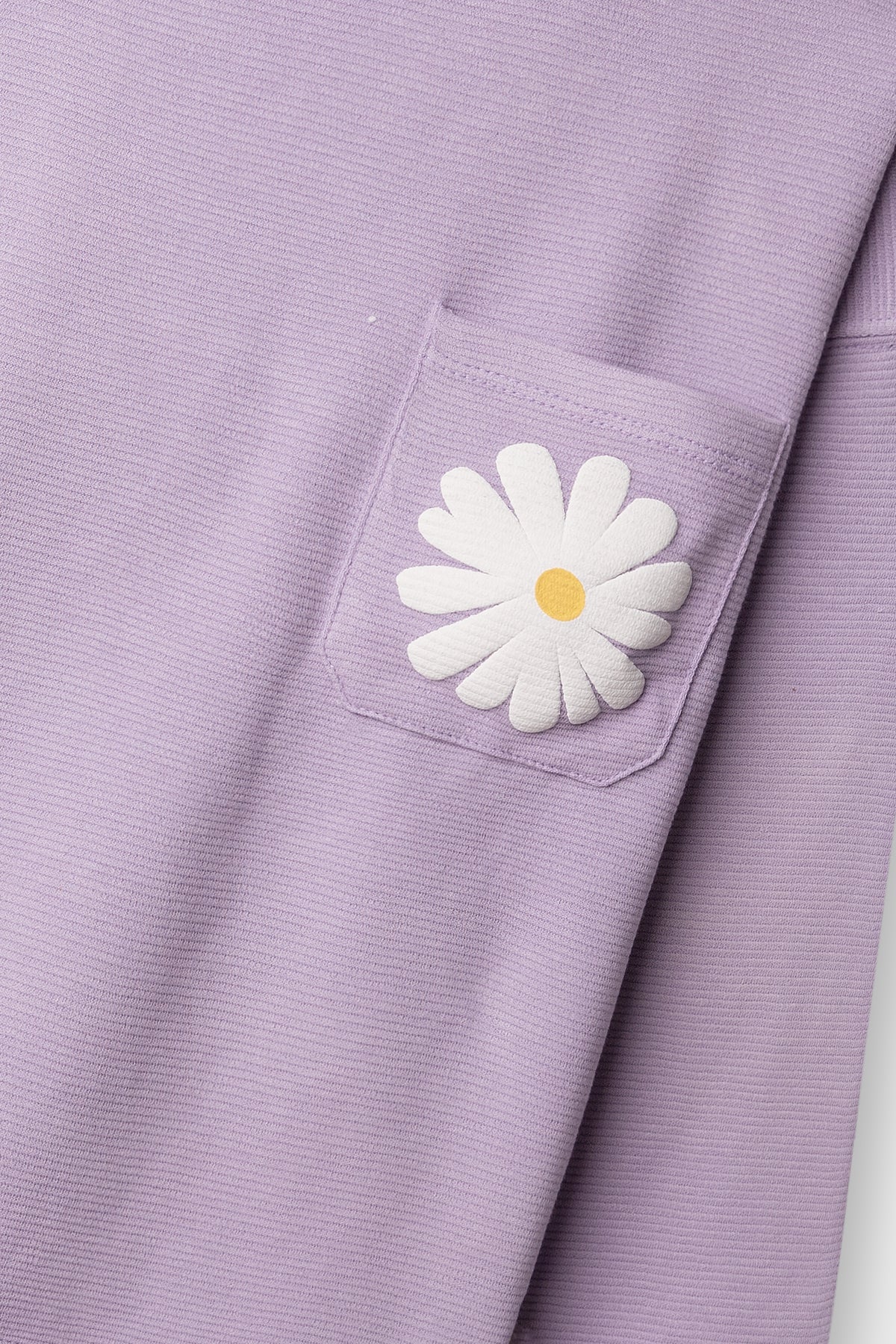 Girls Lilac Daisy Ottoman Co-ord Set