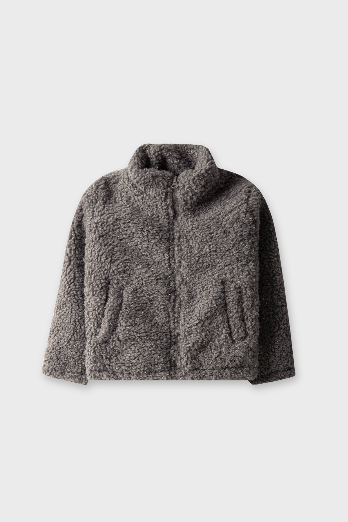 Girls Cocoa Luxe Sherpa Jacket