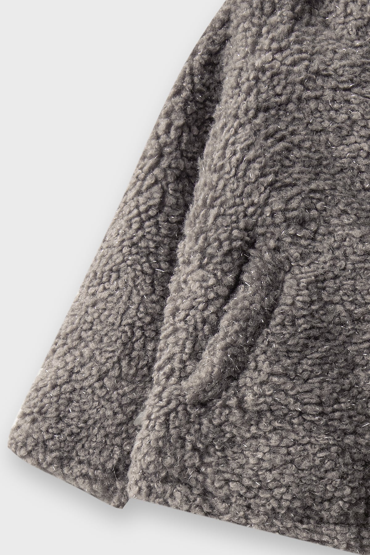 Girls Cocoa Luxe Sherpa Jacket