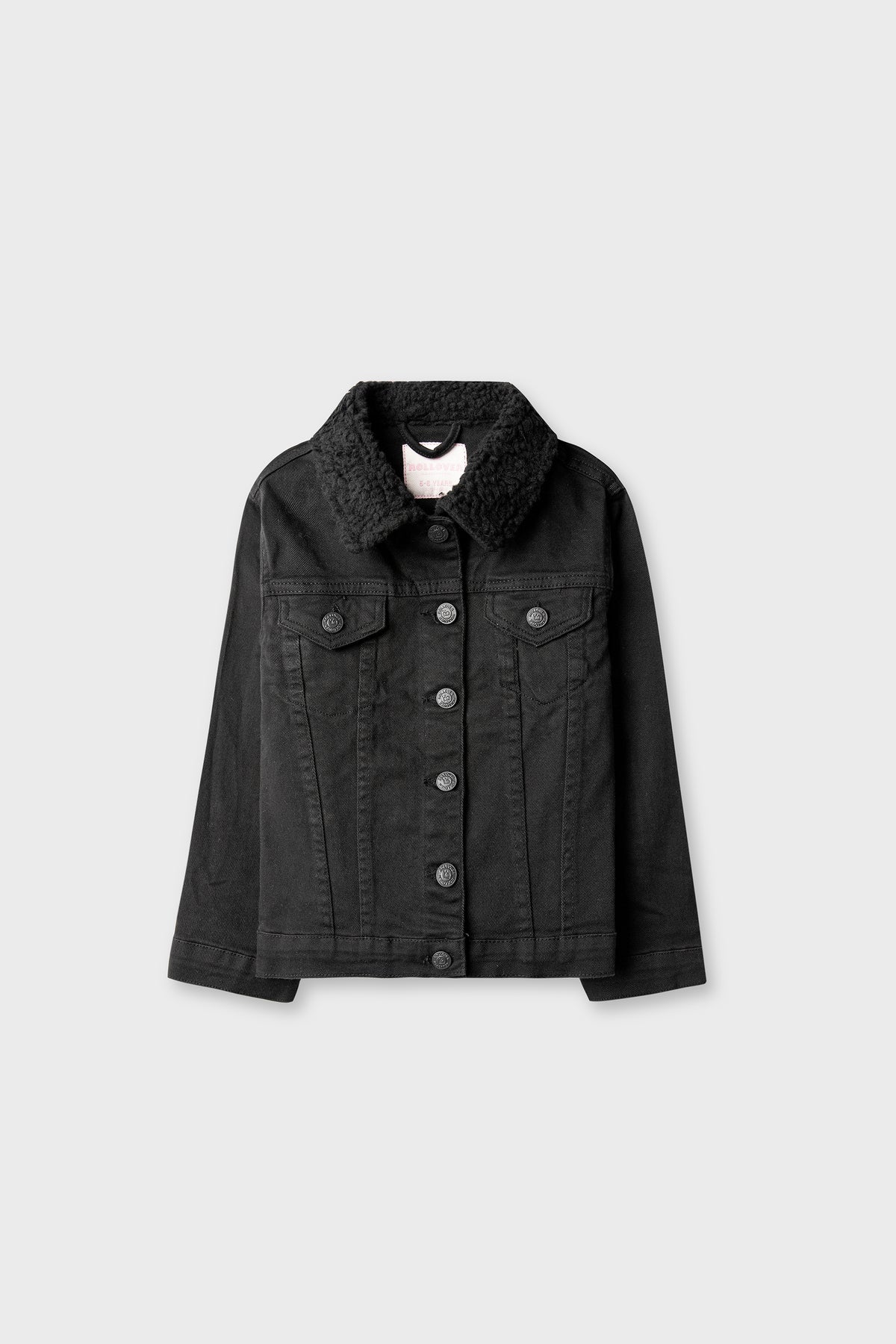 Girls Blackstone Fur-Trim Twill Jacket