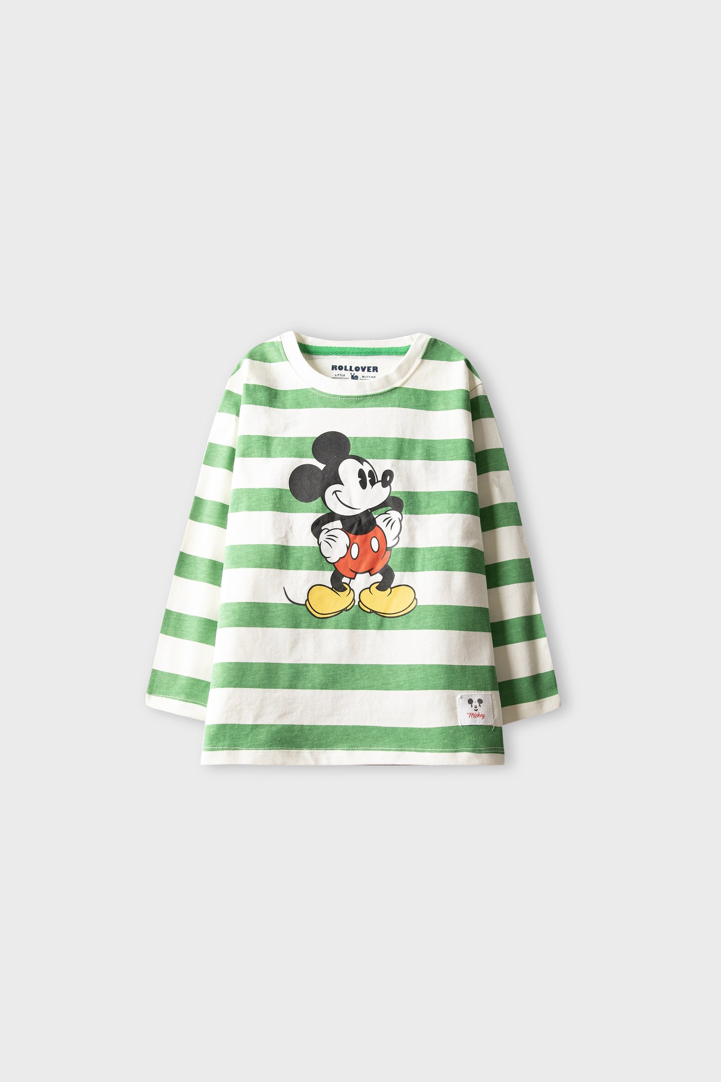 Boys Mickey Stripe Graphic Tee