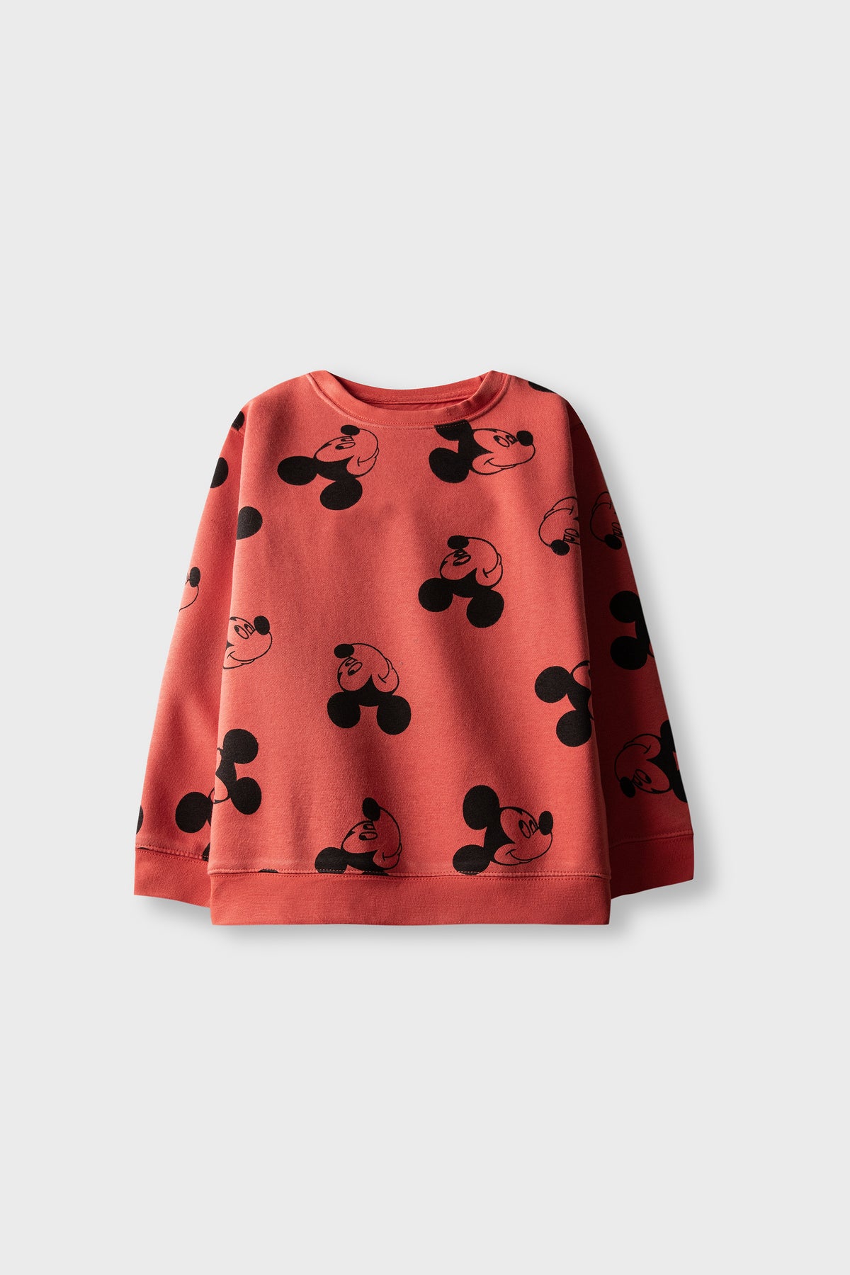 Girls Mickey Coral Fleece Sweatshirt