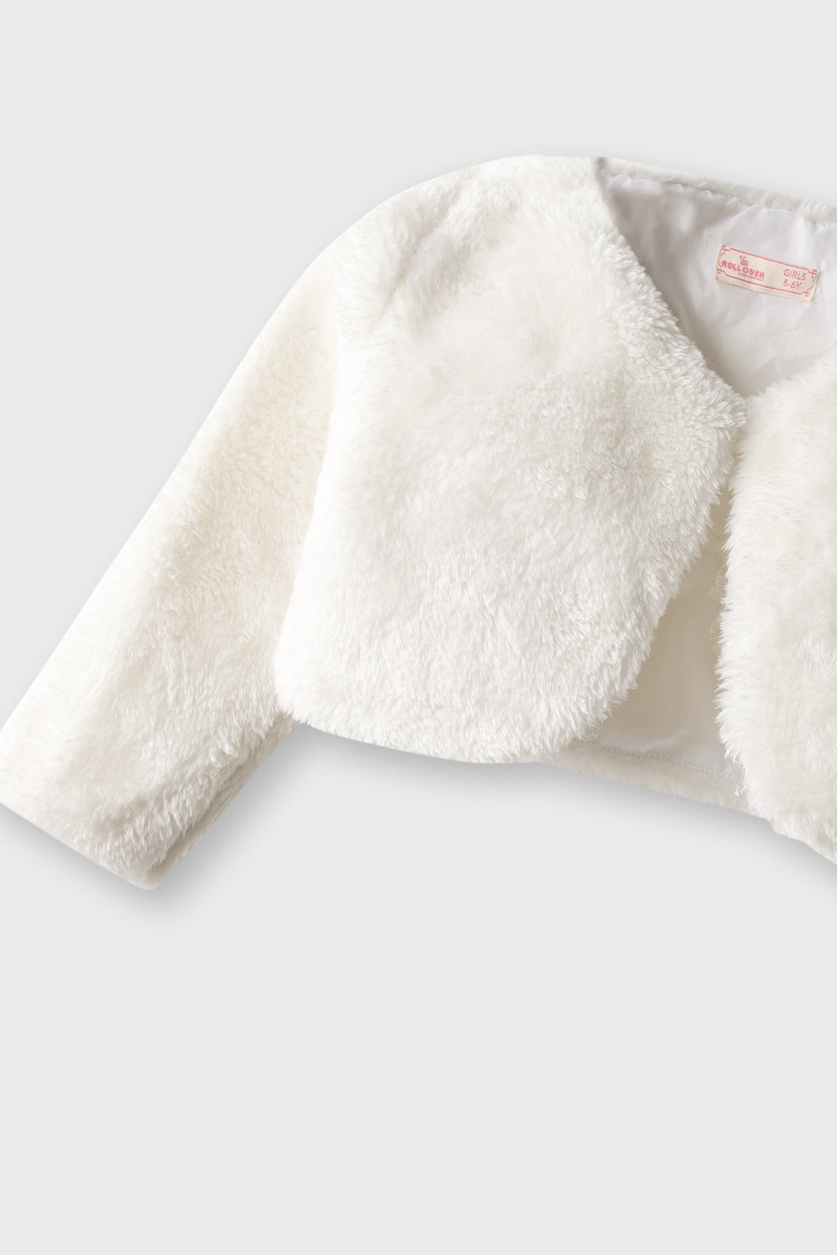 Girls Snow Pearl Cropped Shrug