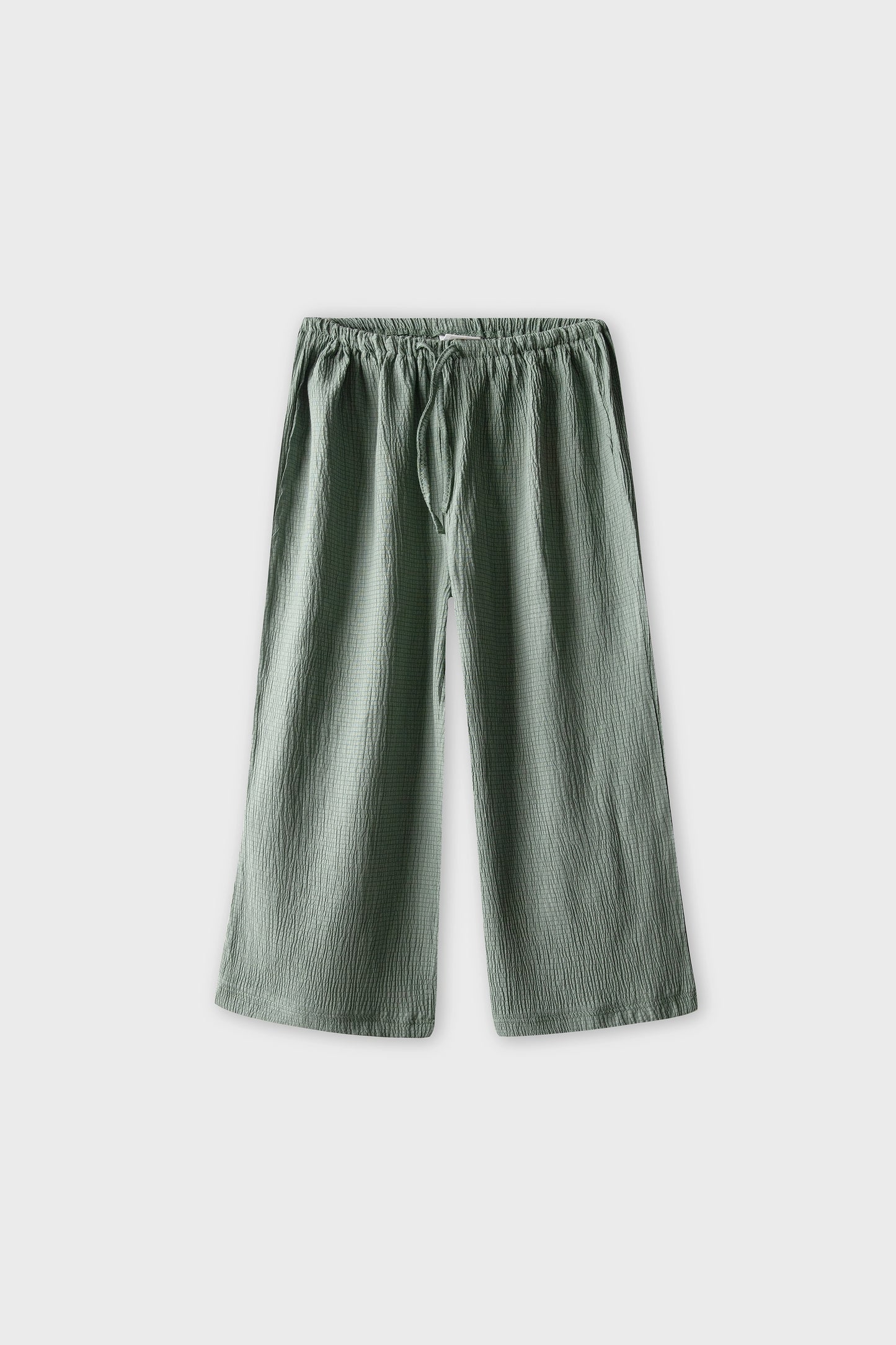 Sage Flow Wide-Leg Culottes