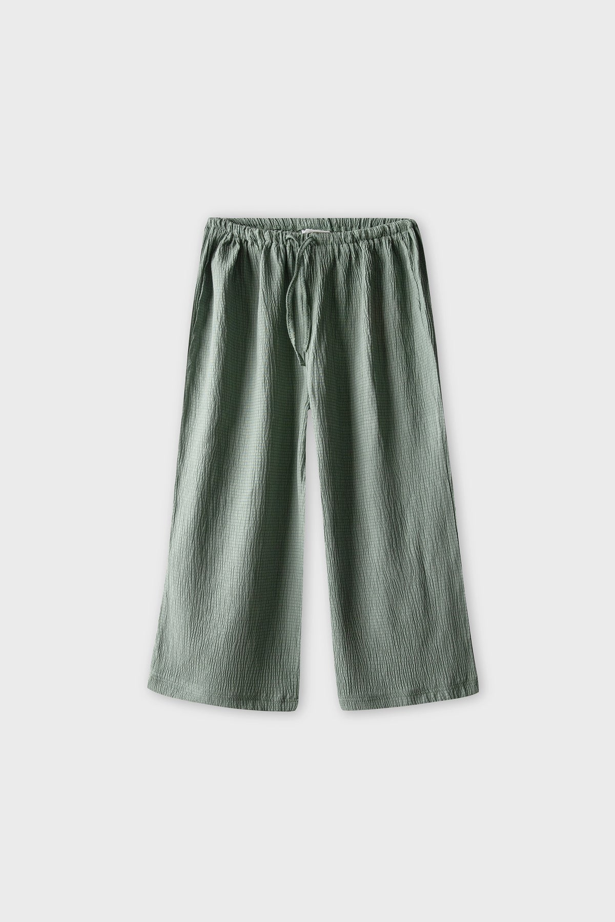 Sage Flow Wide-Leg Culottes