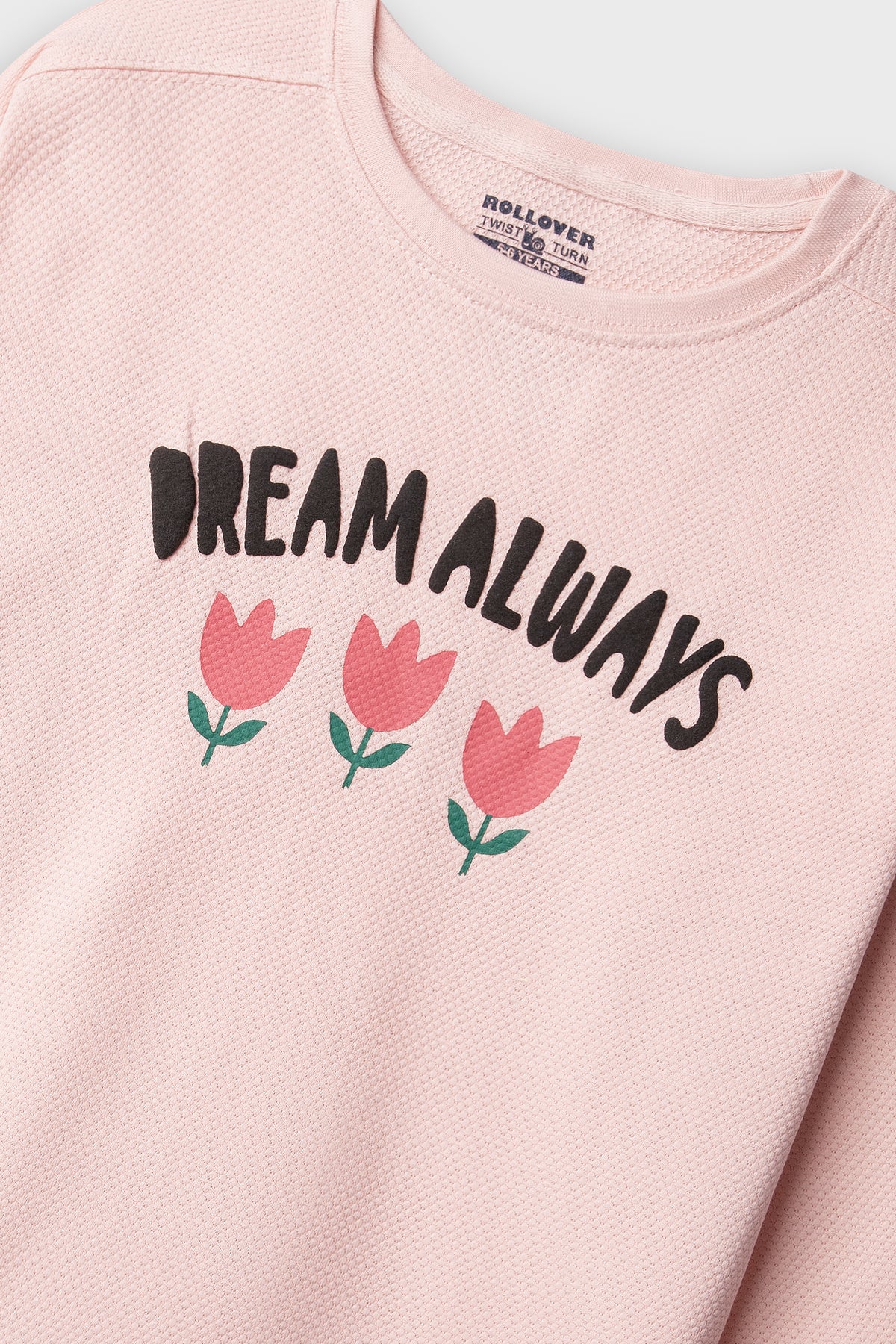 Girls Powder Pink Dreamy Co-ord Set