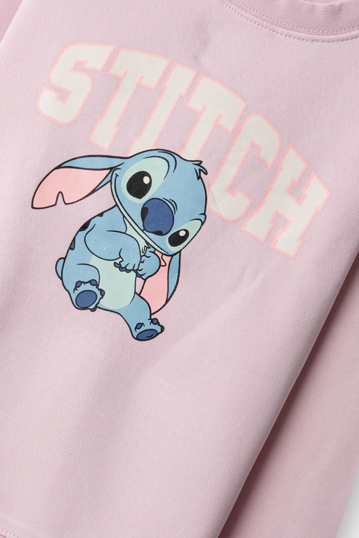 Girls Pink Stitch Cozy Co-ord Set