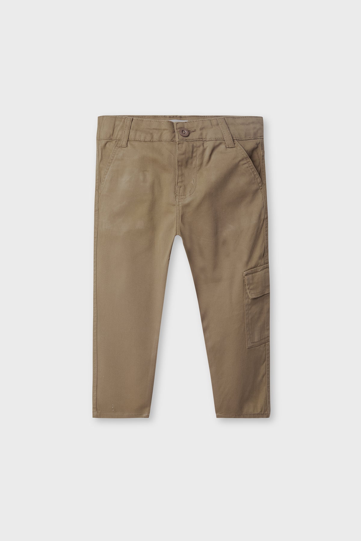 Boys Signature Utility Brown Twill Pants
