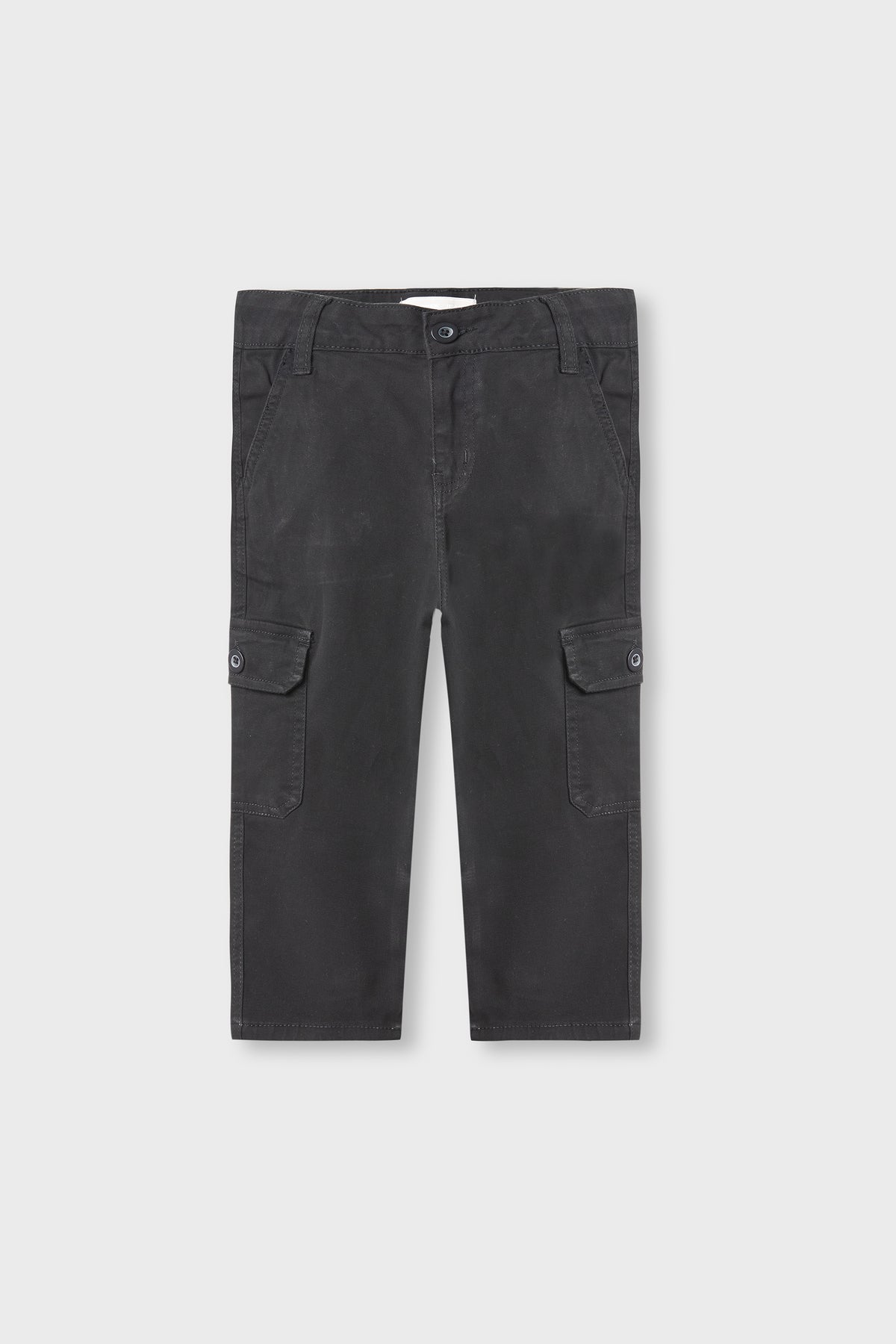 Boys Urban Mission Black Cargo Pants