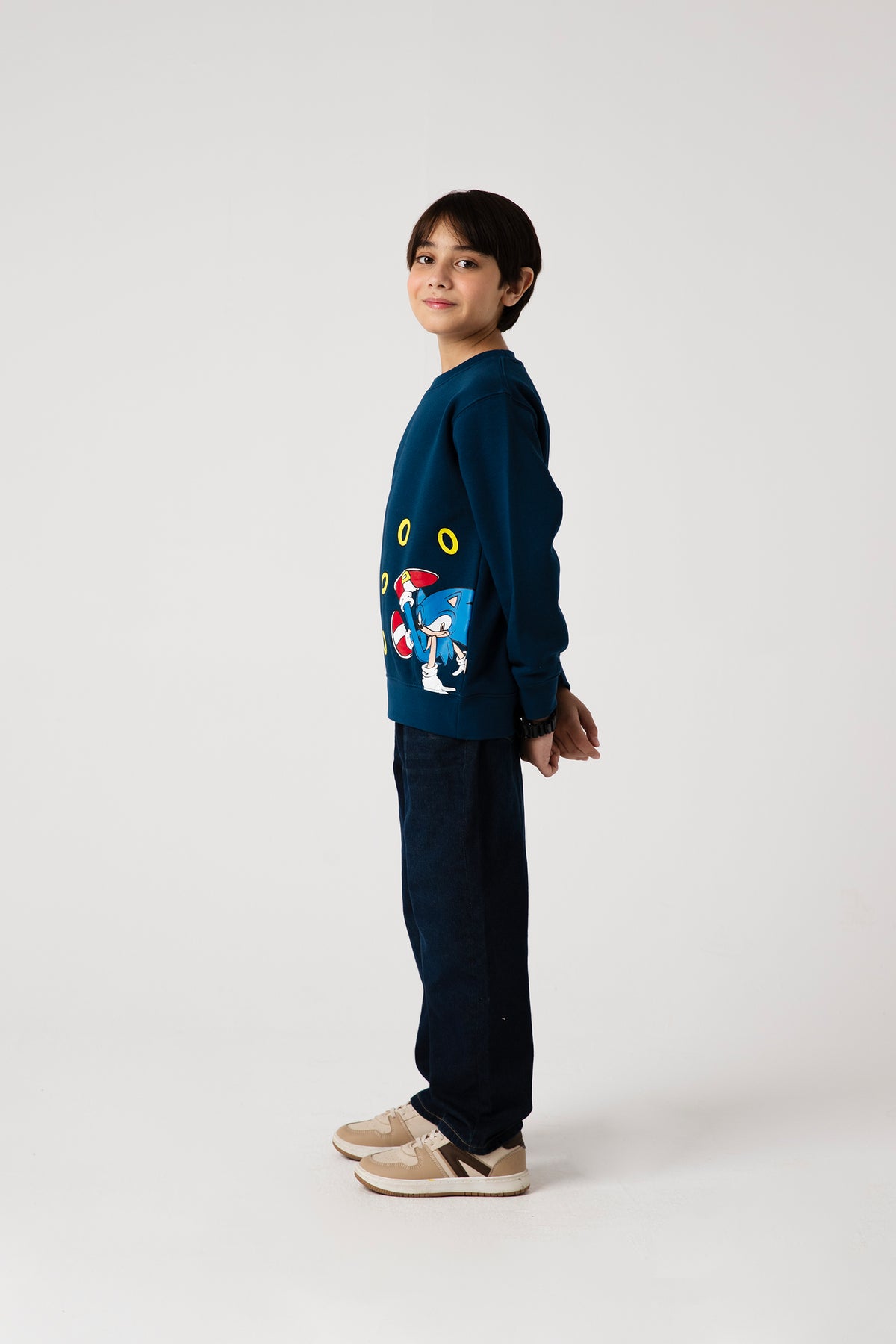 Boys Sonic Rush Fleece Sweatshirt