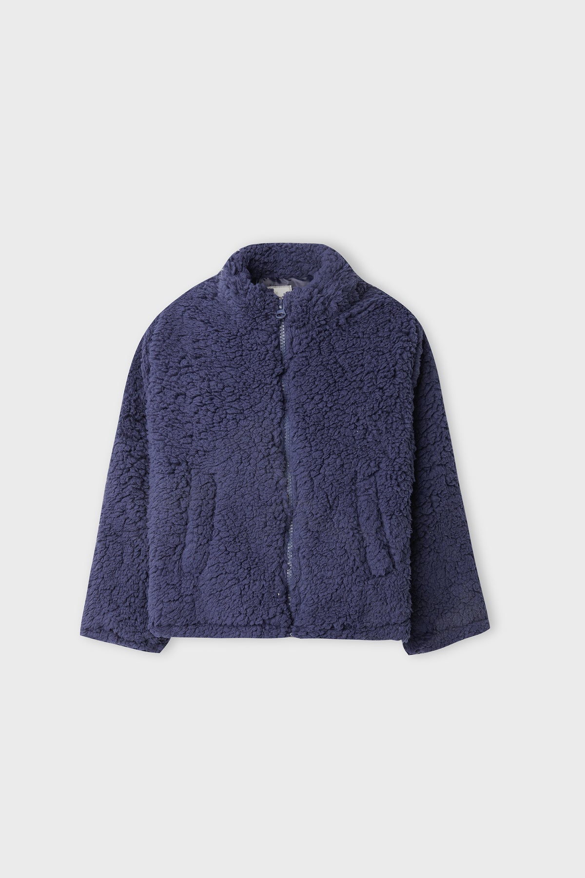 Boys Navy Summit Sherpa Jacket