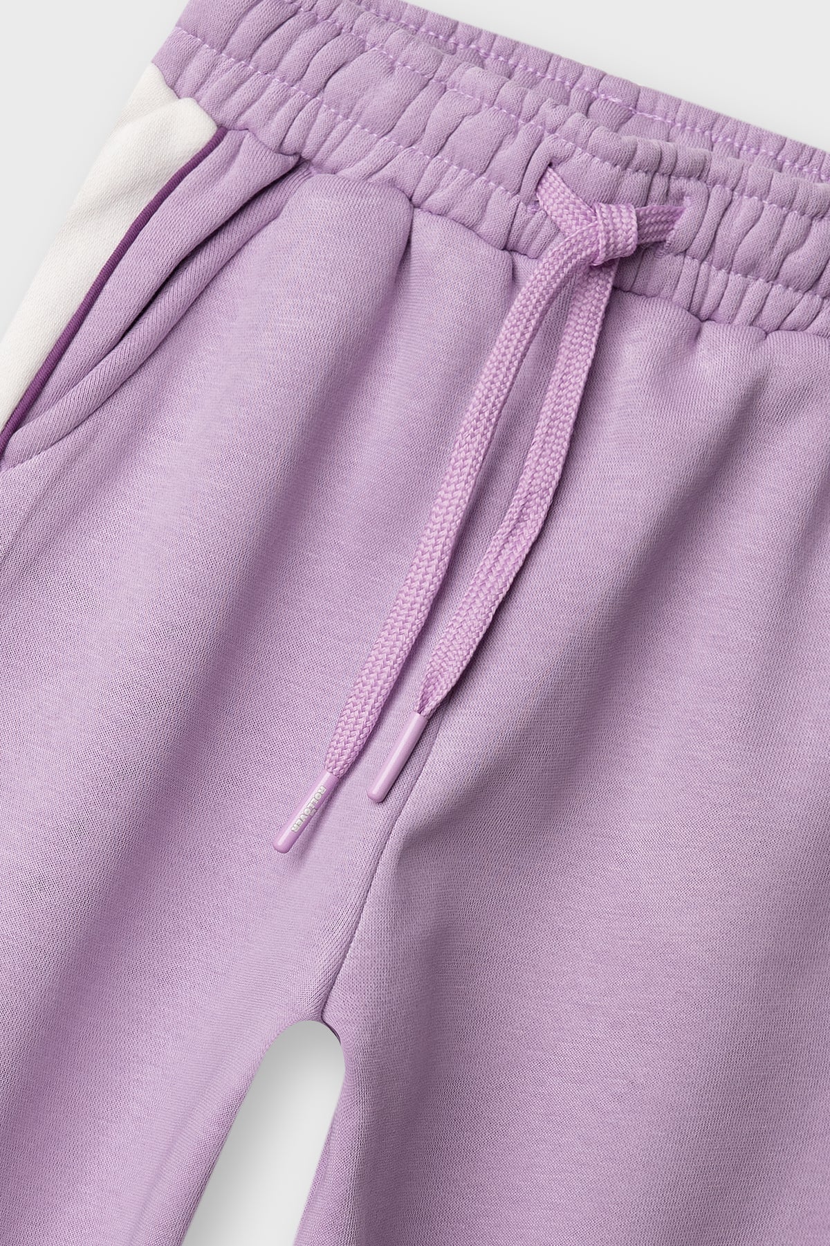 Girls Lilac Line Loose-Fit Trousers