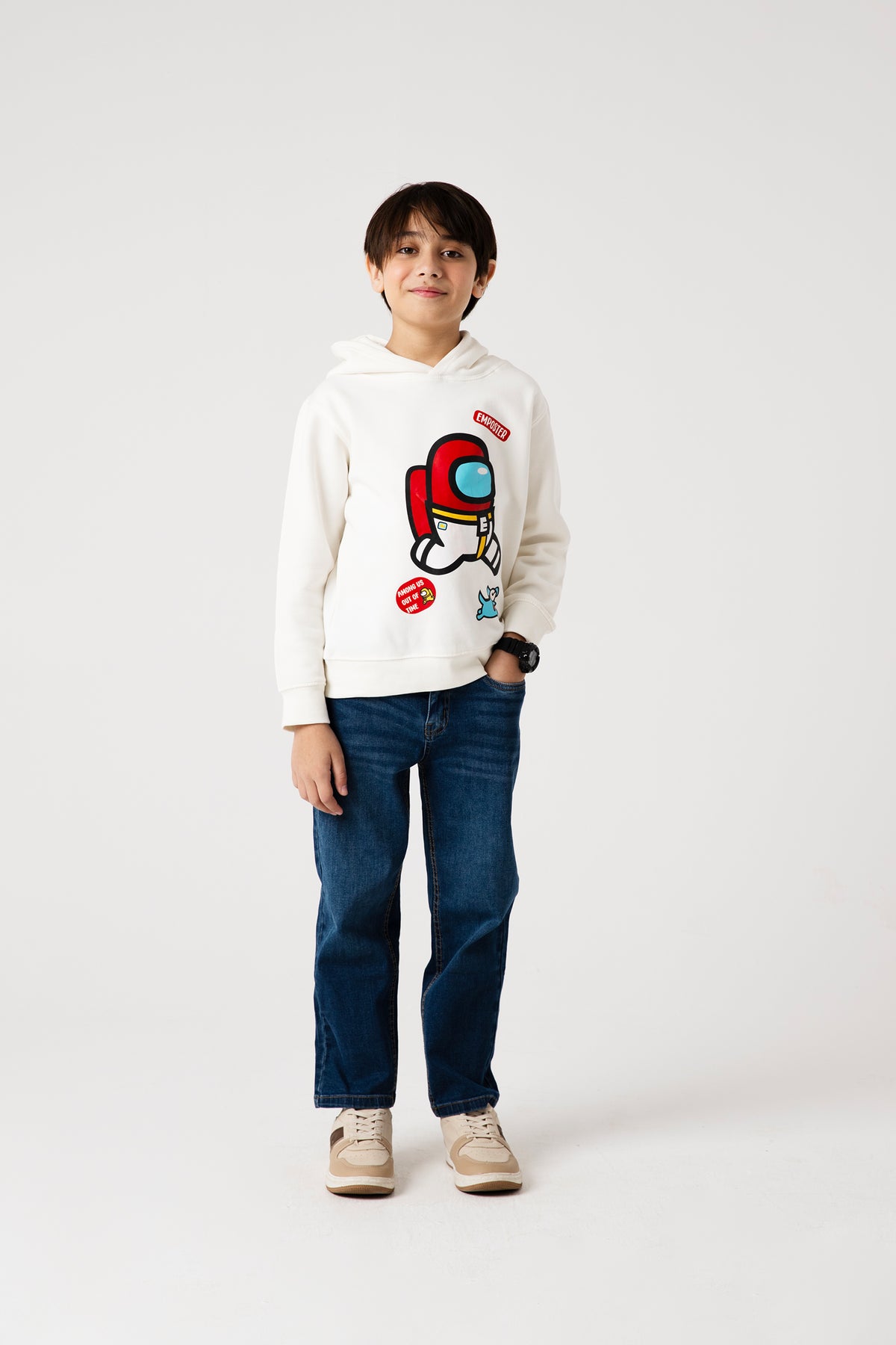 Boys Cosmic Crew Graphic Fleece Hoodie