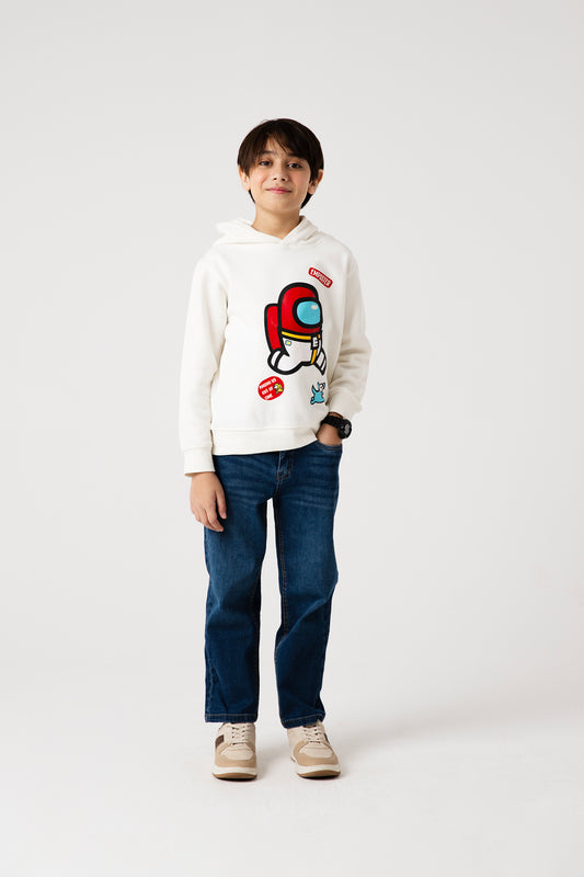 Boys Cosmic Crew Graphic Fleece Hoodie