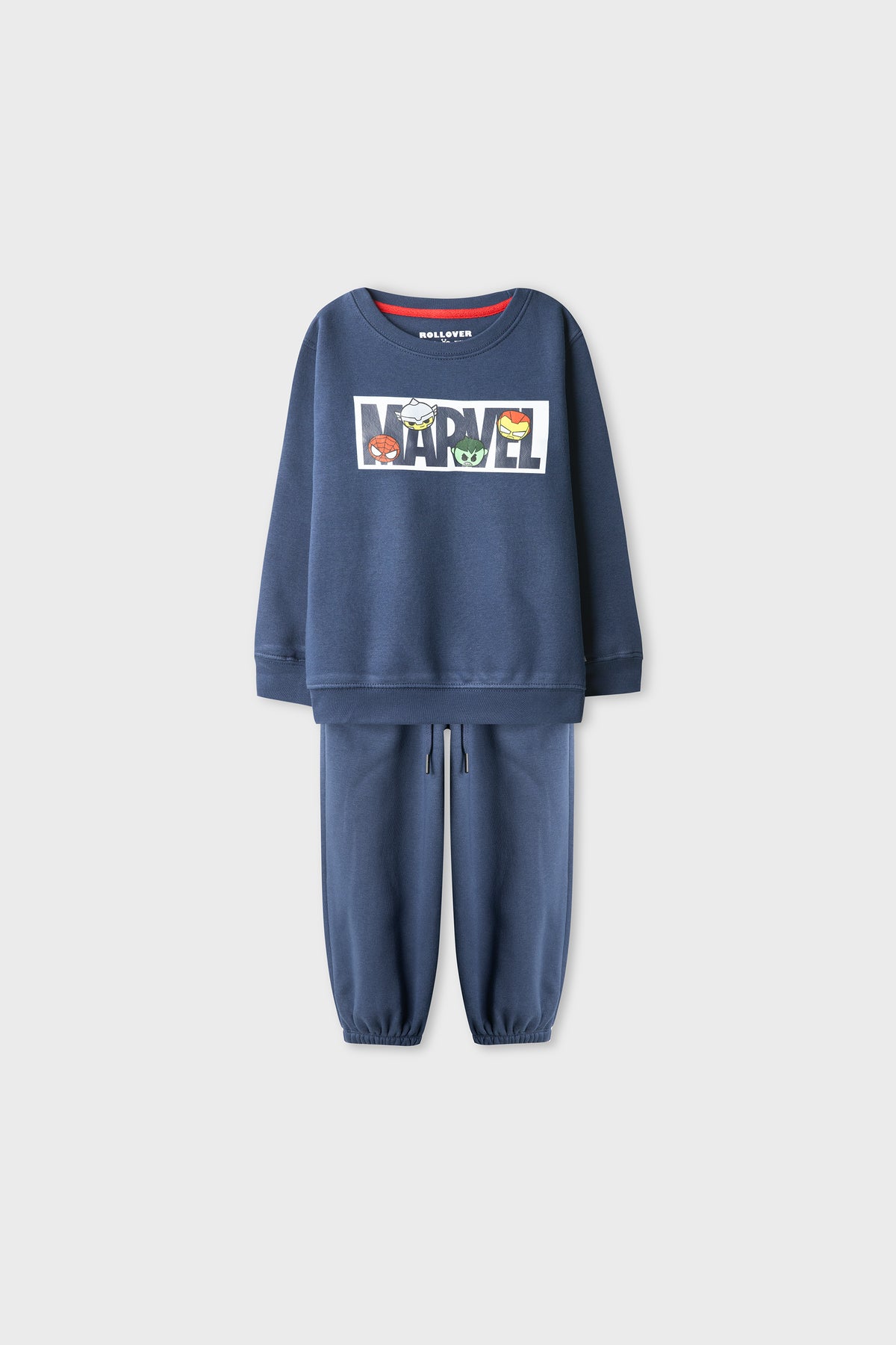Boys Navy Marvel Fleece Co-ord Set
