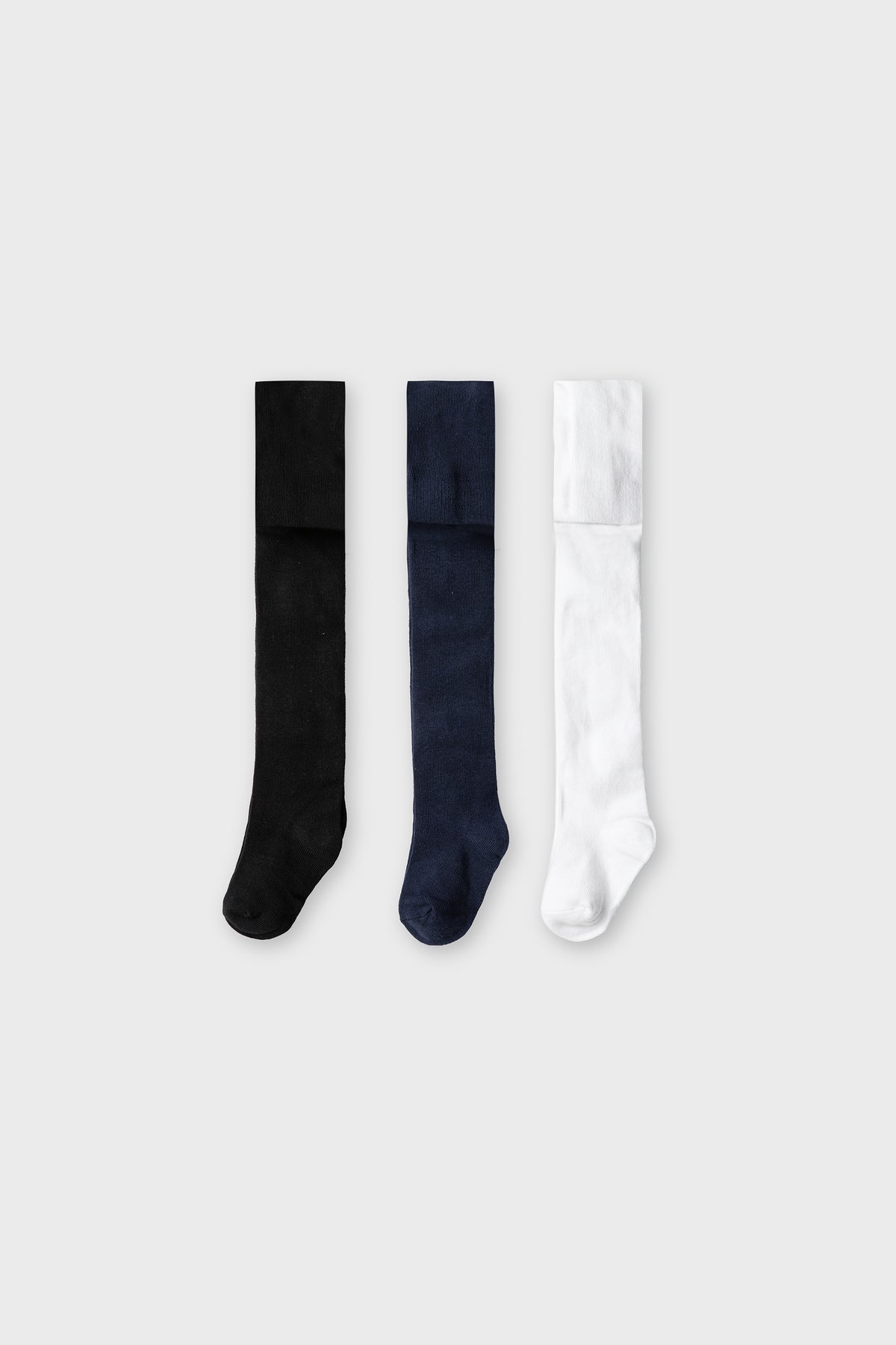 Solid Charm Cotton Leggings – Pack of 3