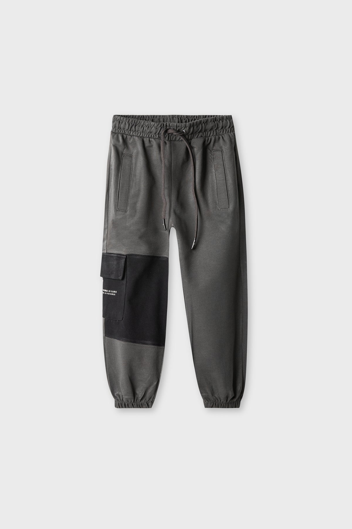 Boys Shadow Panel Terry Joggers