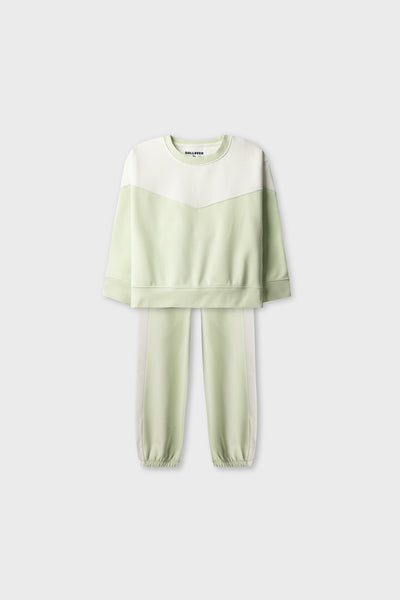 Girls Pistachio Cloud Fleece Co-ord Set