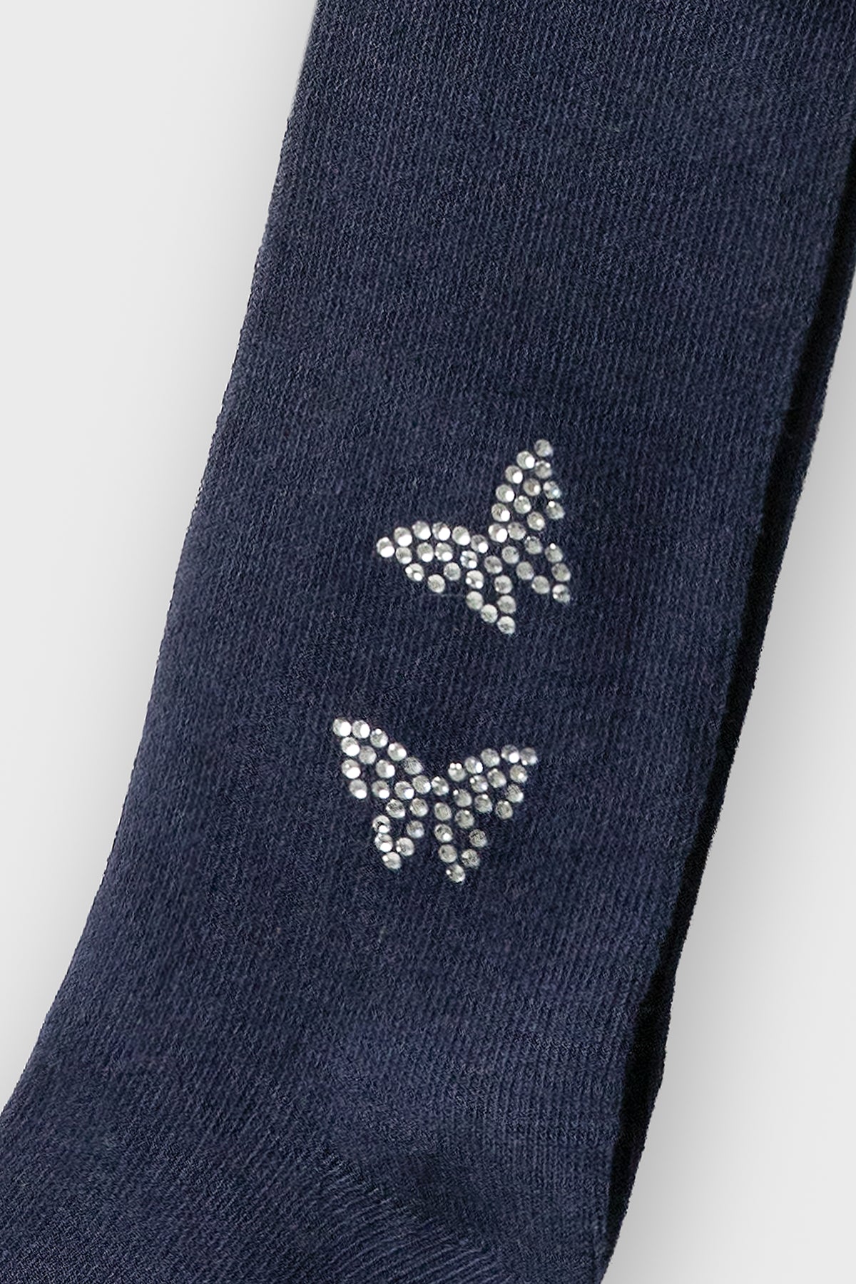 Blue Sparkle Cotton Leggings