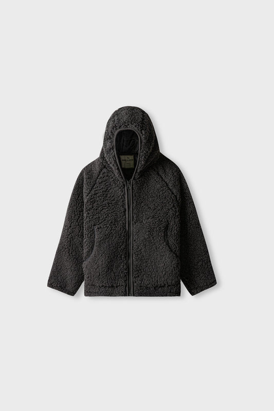 Black Alpine Sherpa Unisex Jacket