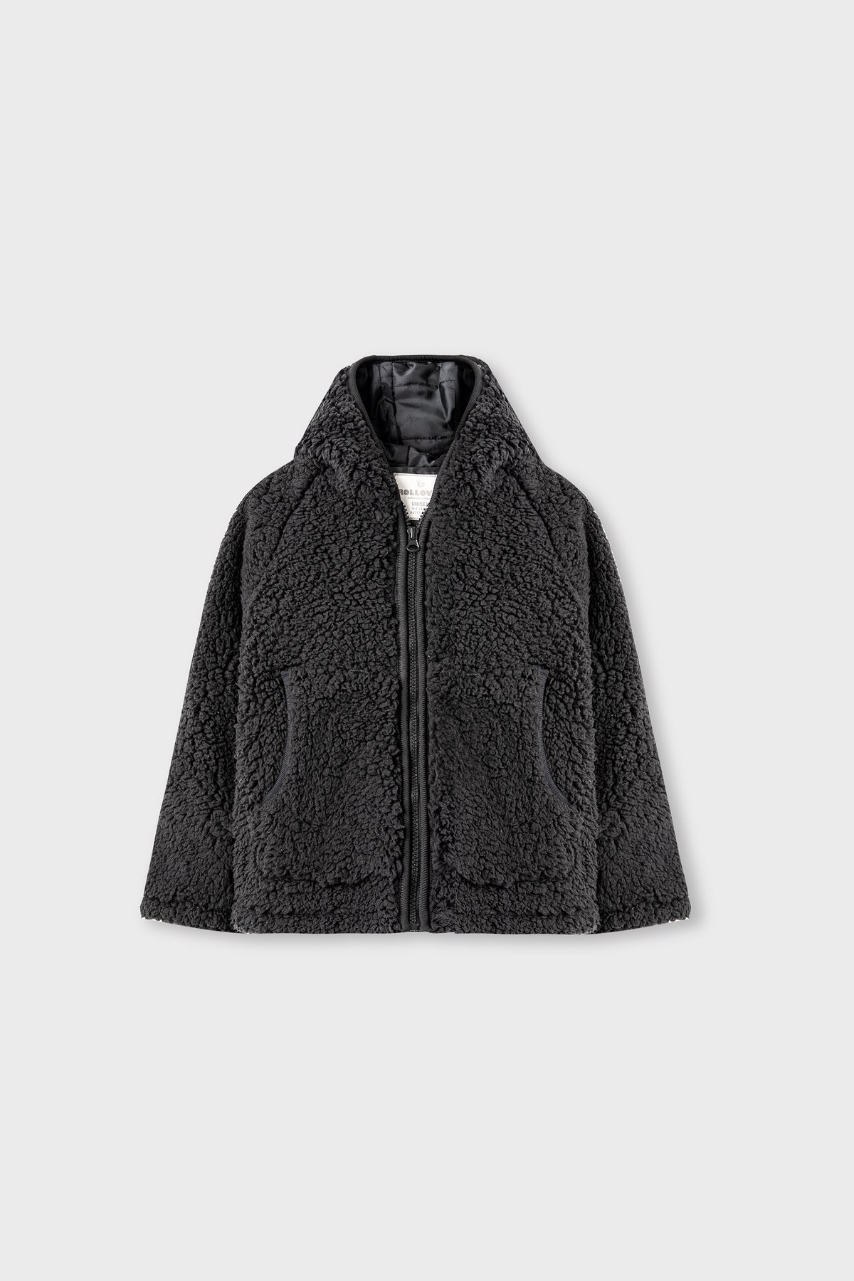 Black Alpine Sherpa Unisex Jacket