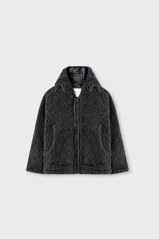Black Alpine Sherpa Unisex Jacket