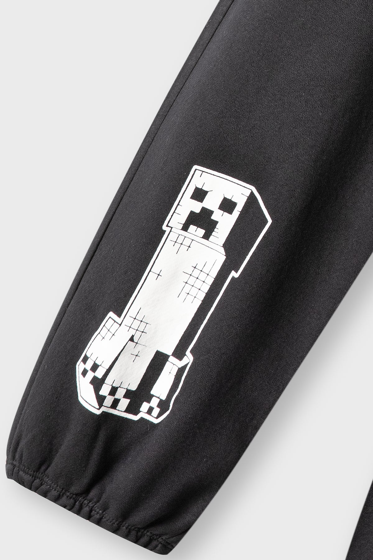 Boys Black Trail Graphic Joggers