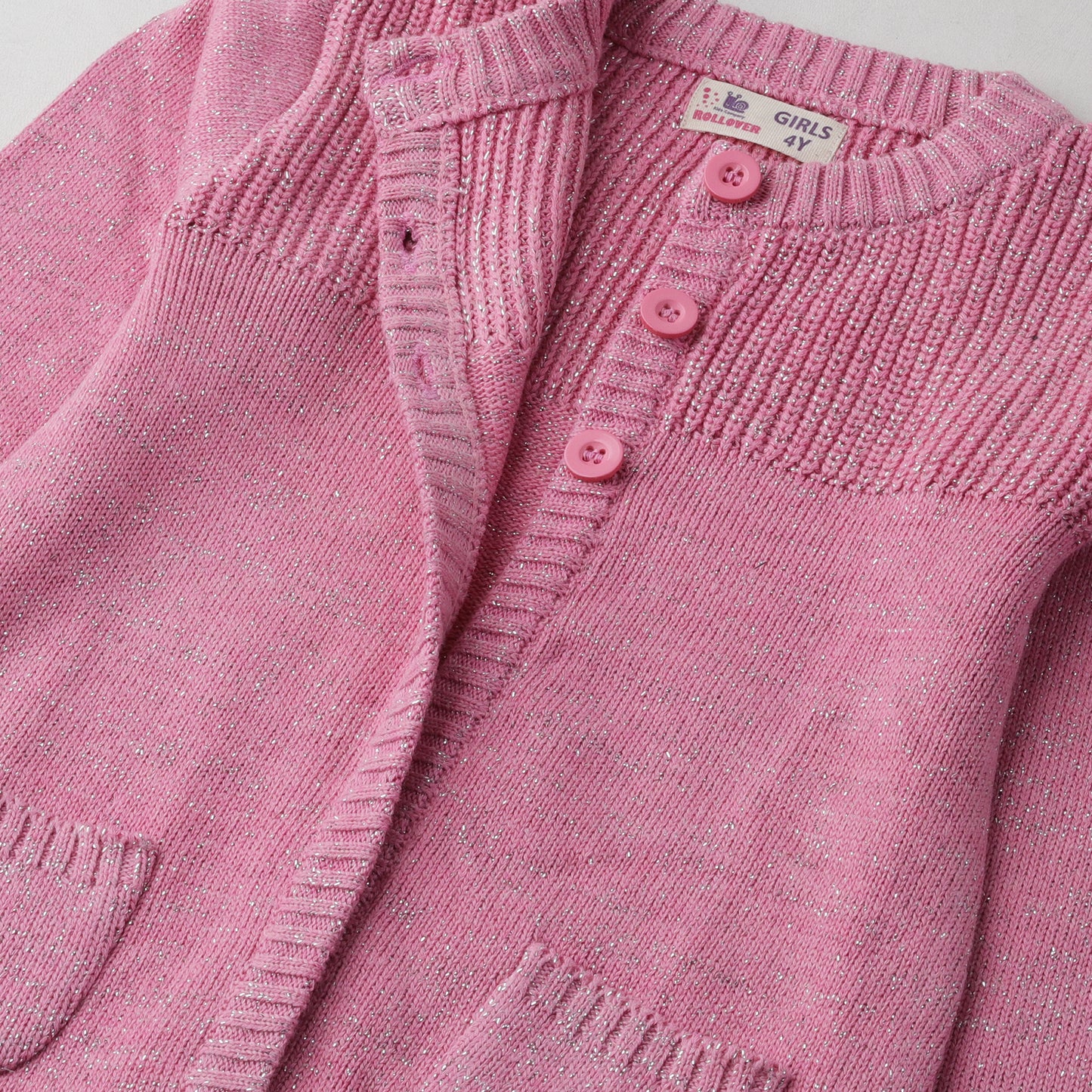 Pink Girls Sweater