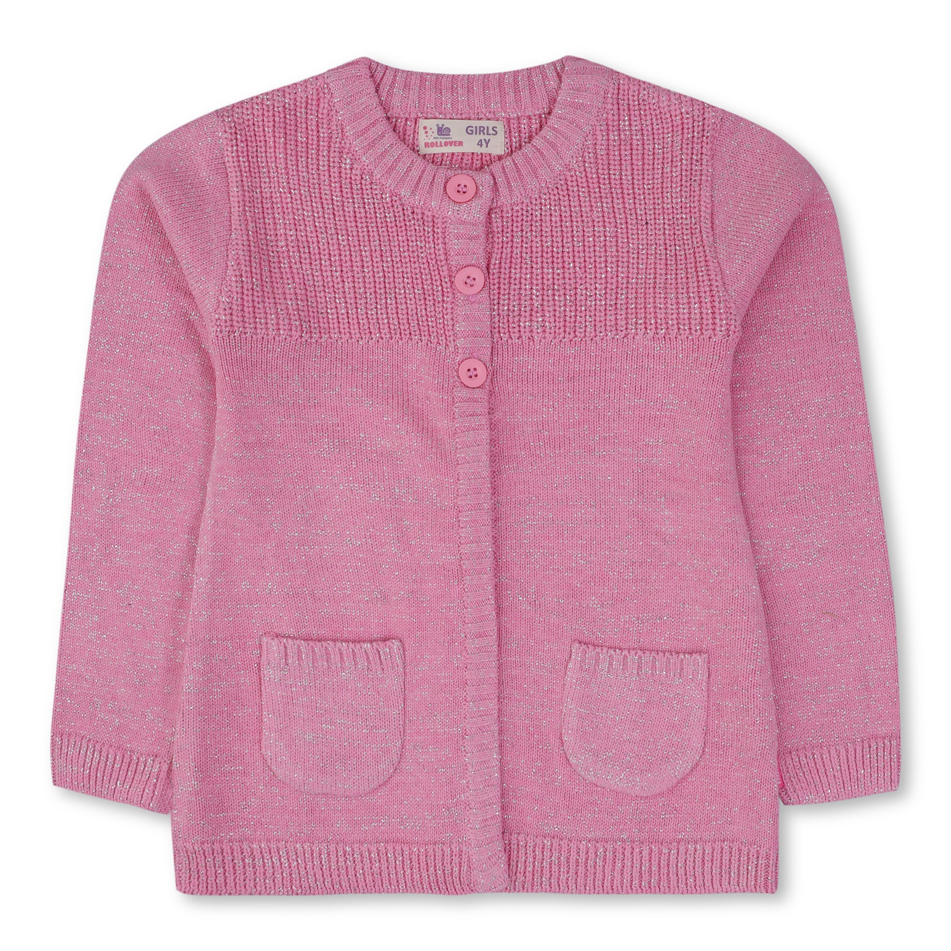 Pink Girls Sweater