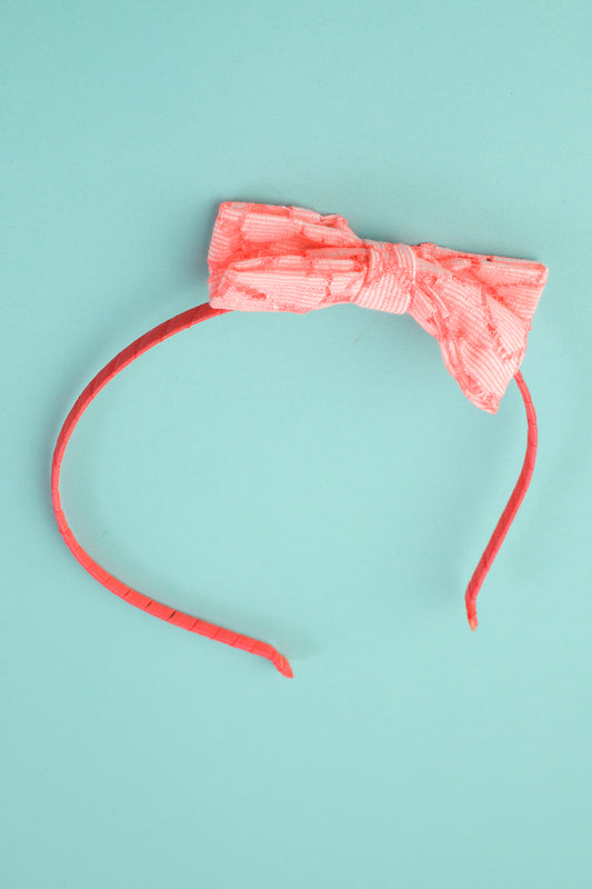 Candy Pink Bow Headband