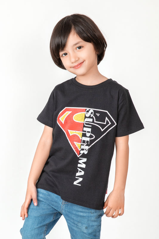 Black Superman Tee