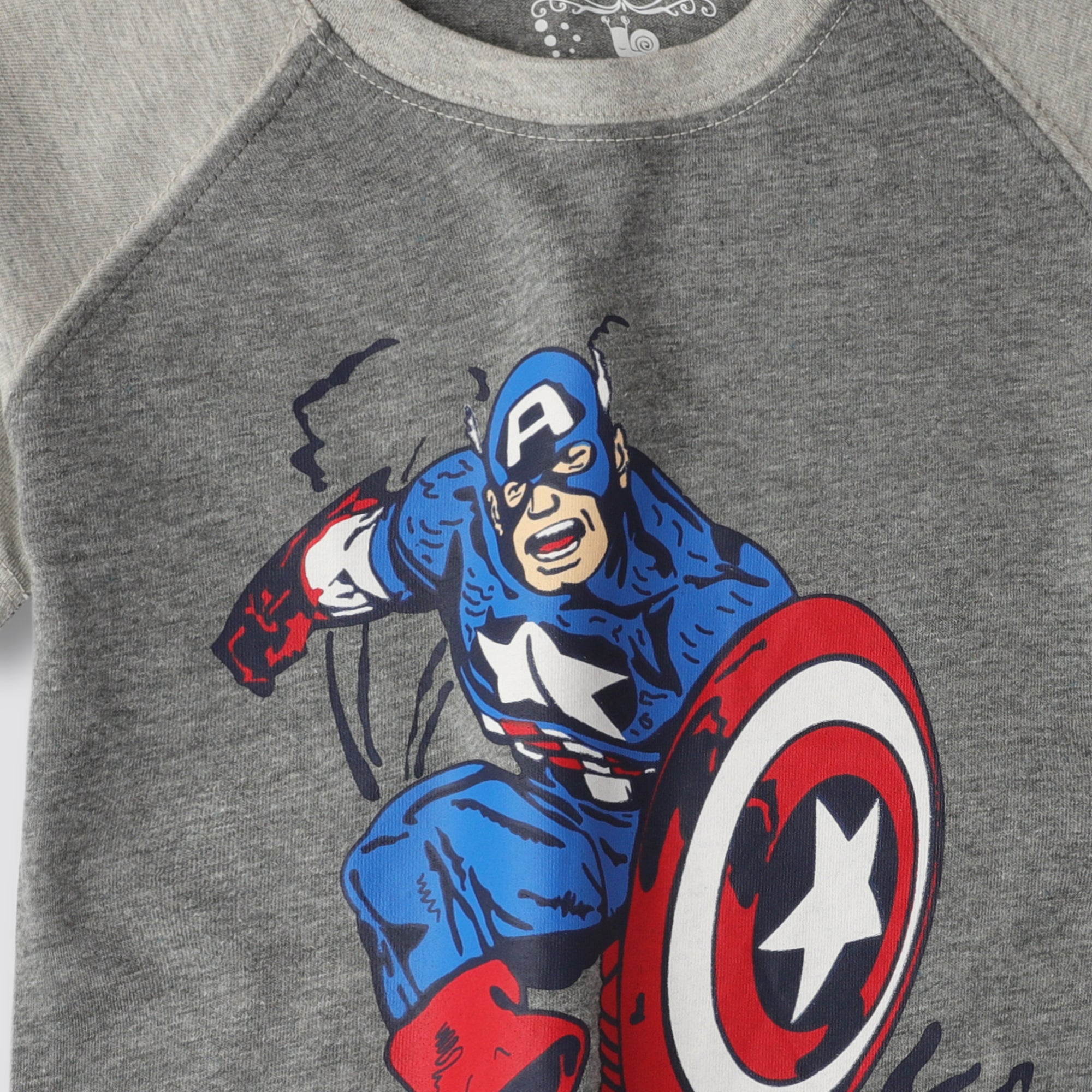 Boy's Captain America Graphic Tee