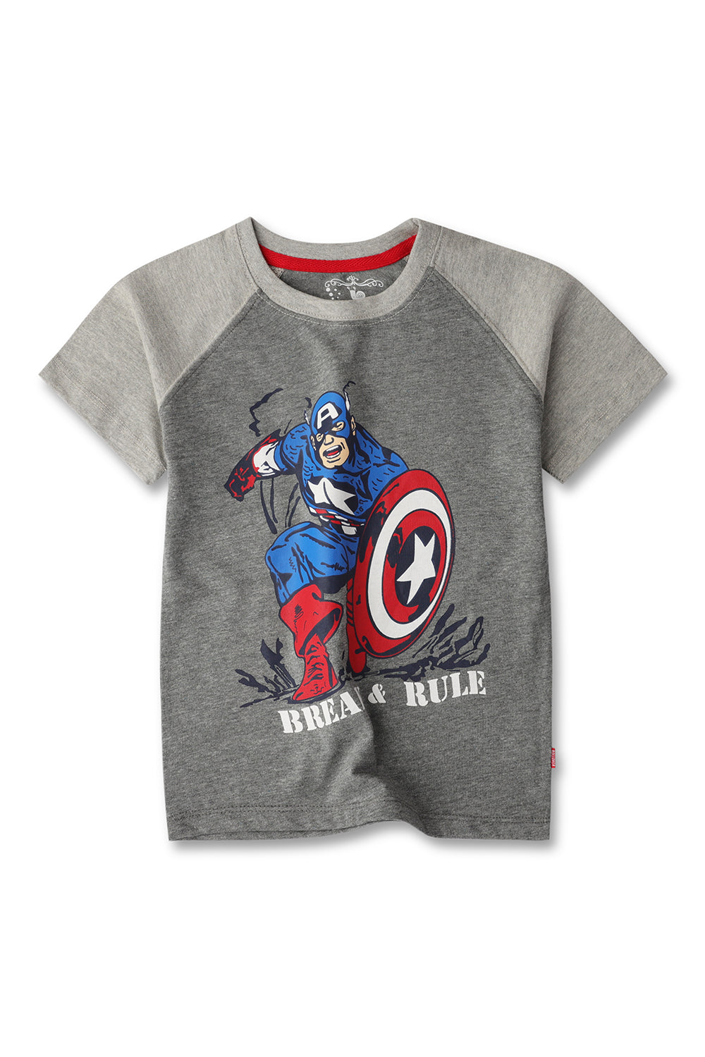 Boy's Captain America Graphic Tee