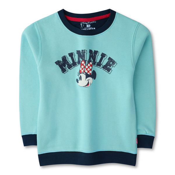 Minnie Roller Girls Fleece Sweatshirt