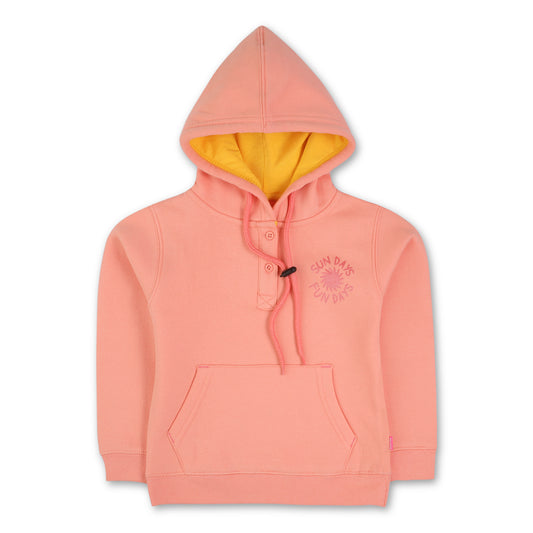 Sunday Fun-day Corral Fleece Girls Hoodie