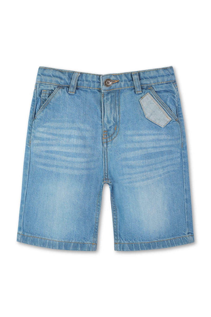 Blue Light Blue Denim Shorts – Rollover Kids Company